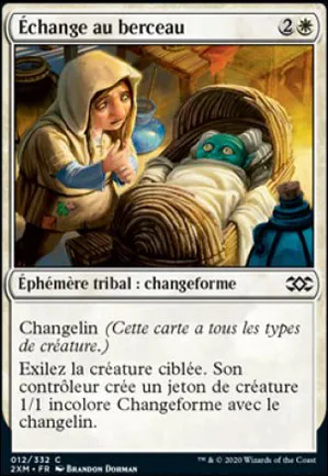 Échange au berceau