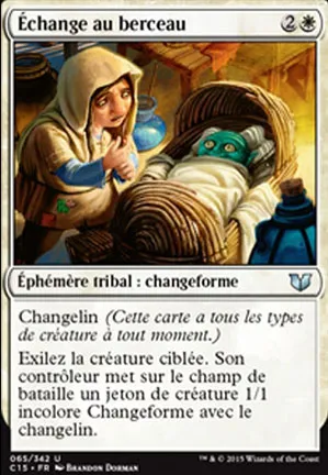 Échange au berceau