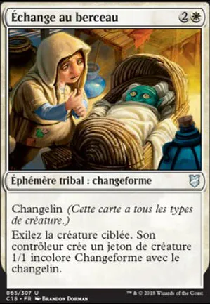 Échange au berceau