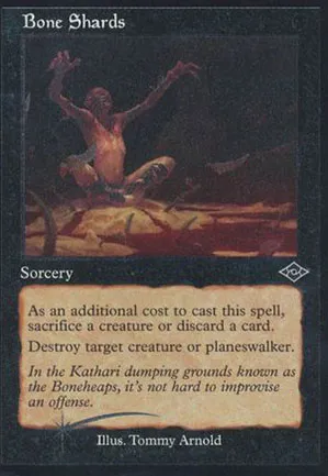 Échardes d'os