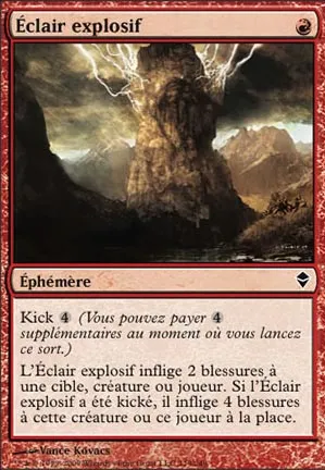 Éclair explosif