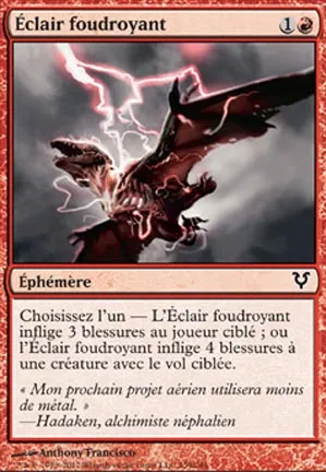 Éclair foudroyant