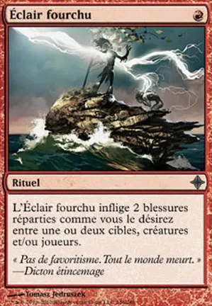 Éclair fourchu