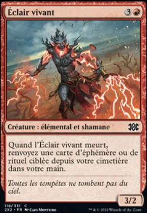 Éclair vivant