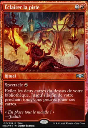 Éclairer la piste