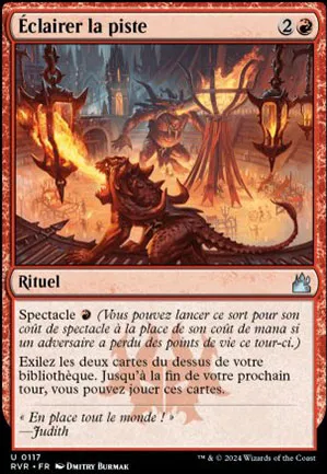 Éclairer la piste