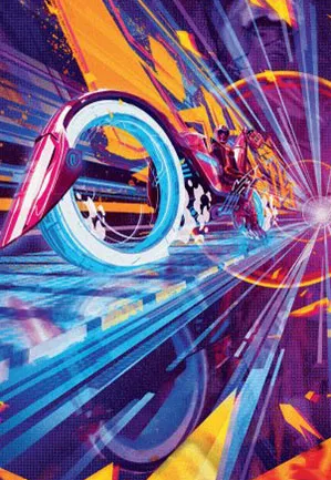 Éclaireur repèrcycle - Illustration