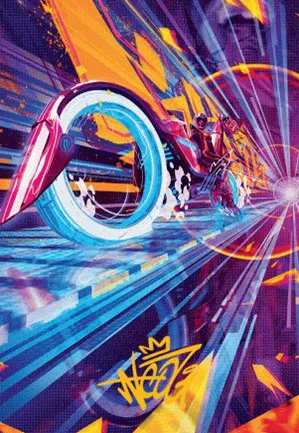 Éclaireur repèrcycle - Illustration