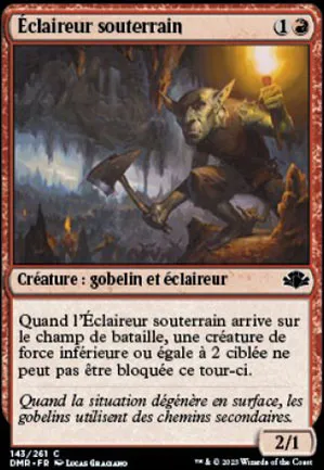 Éclaireur souterrain