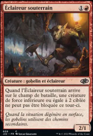 Éclaireur souterrain
