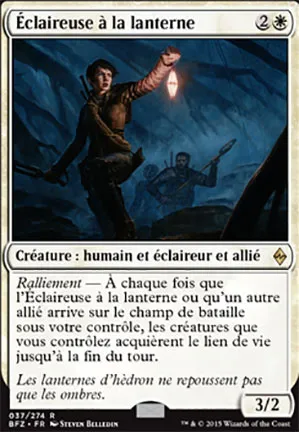 Éclaireuse à la lanterne