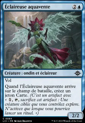 Éclaireuse aquavente