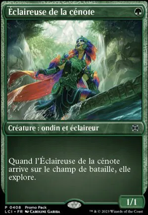 Éclaireuse de la cénote