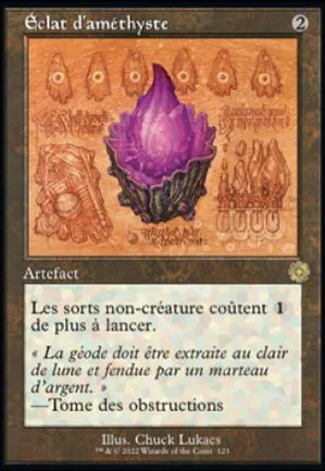 Éclat d'améthyste