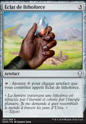 Éclat de lithoforce
