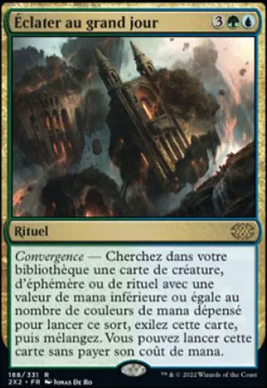 Éclater au grand jour
