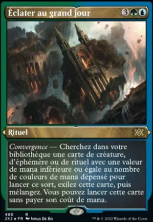 Éclater au grand jour