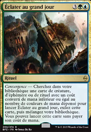 Éclater au grand jour