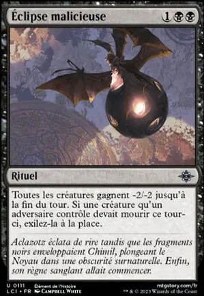 Éclipse malicieuse