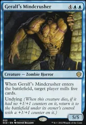 Écrabouilleur d'esprit de Geralf