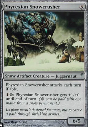 Écrabouilleur de neige phyrexian