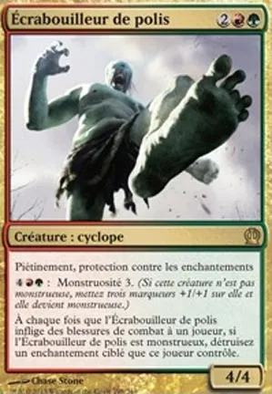Écrabouilleur de polis
