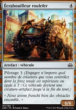 Écrabouilleur roulefer