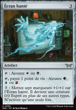 Écran hanté