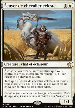 Écuyer de chevalier céleste