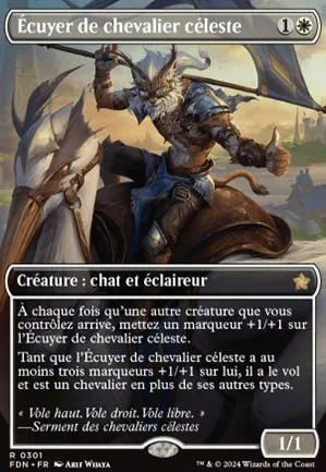 Écuyer de chevalier céleste