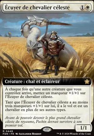 Écuyer de chevalier céleste