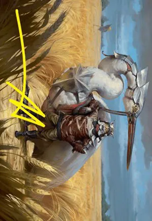 Écuyer de chevalier céleste - Illustration