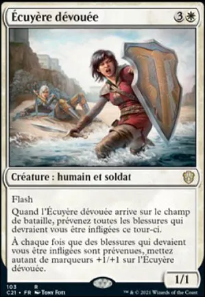 Écuyère dévouée
