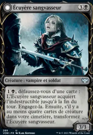 Écuyère sangvasseur // Chevalière sangvasseur