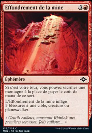 Effondrement de la mine