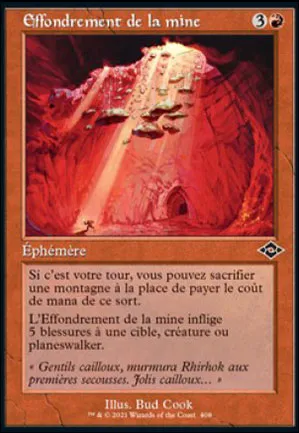 Effondrement de la mine