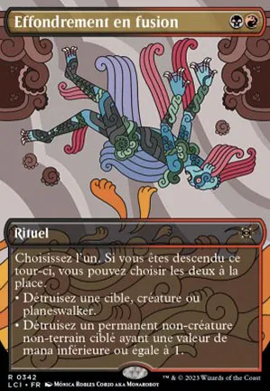 Effondrement en fusion