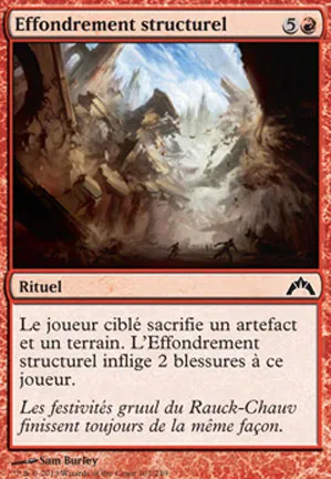 Effondrement structurel