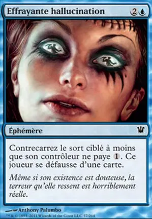 Effrayante hallucination