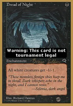 Effroi de la nuit