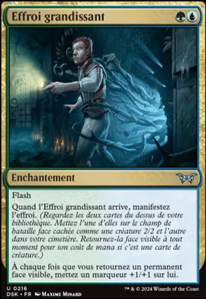 Effroi grandissant