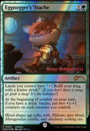 Eggnogger's 'Stache