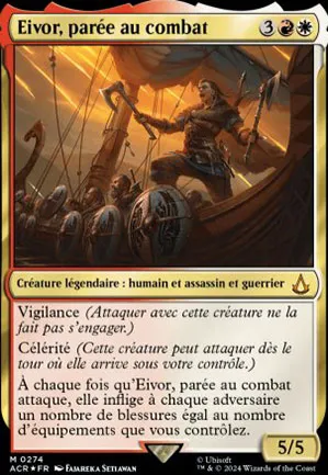 Eivor, parée au combat