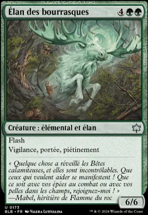 Élan des bourrasques