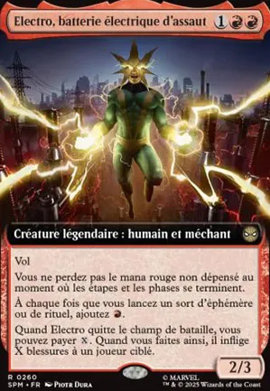 Electro, batterie électrique d'assaut