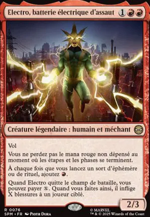 Electro, batterie électrique d'assaut