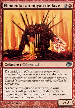 Élémental au noyau de lave
