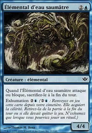 Élémental d'eau saumâtre