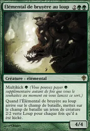 Élémental de bruyère au loup