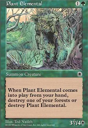 Élémental de plantes